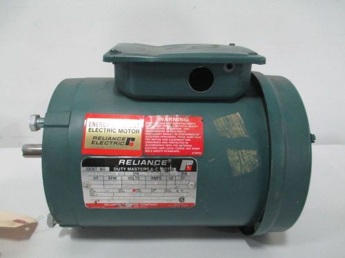 New reliance p56h1441v-pt duty master ac 1hp 460v 1725rpm fb56c motor d265051 for sale