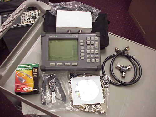 ANRITSU SITEMASTER S251B SINGLE/DUAL PORT  600MHZ-2500MHZ, WITH CAL KIT-CABLE