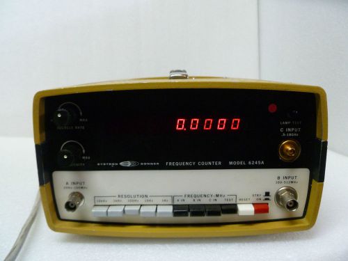 SYSTRON DONNER 6245A 5-18GHZ MICROWARE FREQUENCY COUNTER