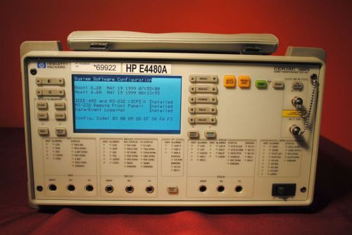 Hp e4480a cerjac 156mts sonet tester for sale