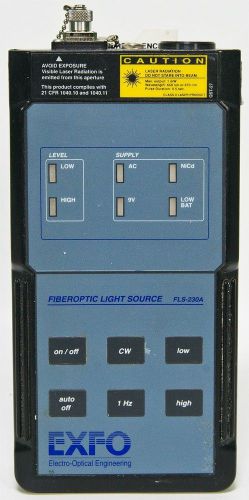 EXFO FLS-230A Fiberoptic Light Source