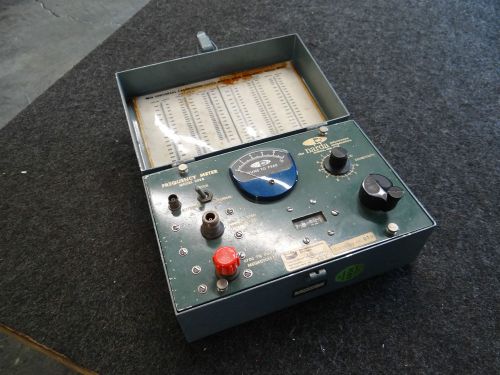 Vintage Narda Model 802B Frequency Meter Universal Calibration
