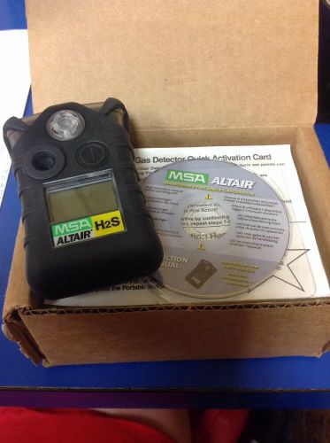 Msa single gas altair h2s meter for sale