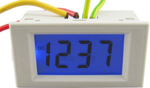 Dc voltmeter volt panel meter voltage monitor gauge tester lcd display 0-1999mv for sale