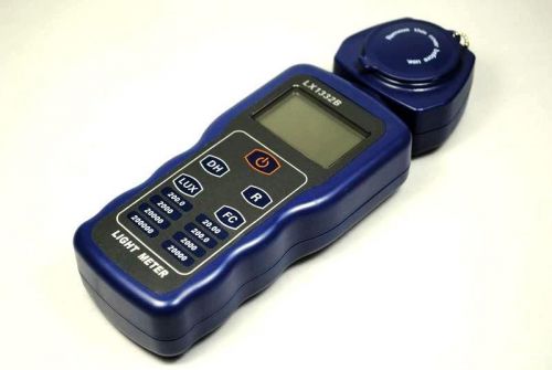 4range 200,000 lux  high accuracy digital lcd light meter photometer luxmeter for sale