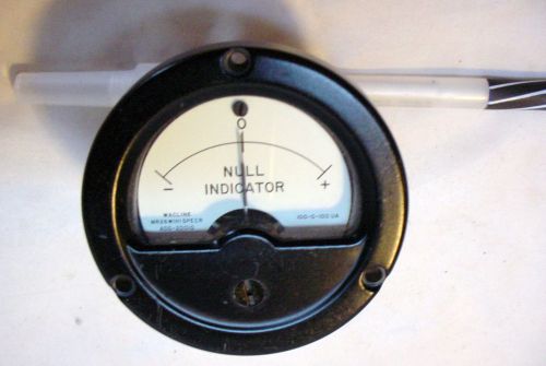 Wacline Null Indicator Analog Panel Meter