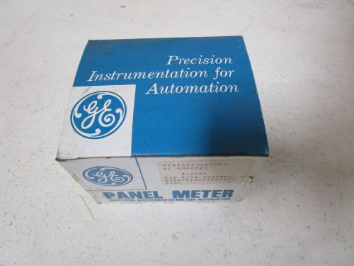 GENERAL ELECTRIC 50-162141LSRL2 PANEL METER *NEW IN A BOX*