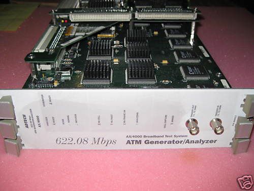 Spirent Adtech AX/4000 OC12 Generator Analyzer 400317 90 Day Warranty