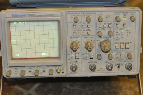 Tektronix 2445 oscilloscope: 4 channels / 150 mhz for sale