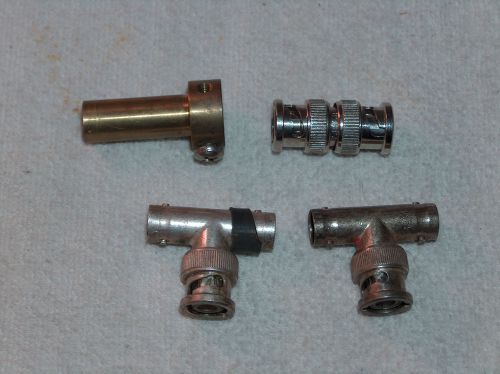 Vintage tools -  four brass , chrome , t bar -   connectors ? for sale