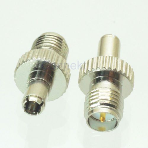 1pce RP-SMA female PLUG to TS9 male RF adapter connector for 3G USB Modem Nickel