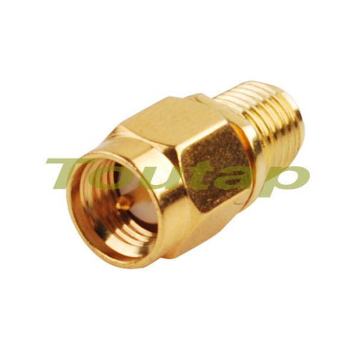 SMA male plug To RP-SMA female both male center Straight RF connector Adapter