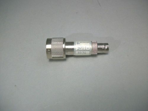 Alan 50D1-1074 RF Detector N / Male Connector to BNC / Female