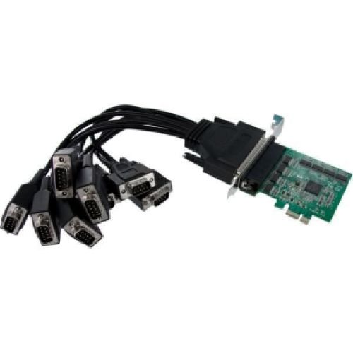 Startech.com 8 port native pci express rs232 serial adapter card with 16950 uart for sale