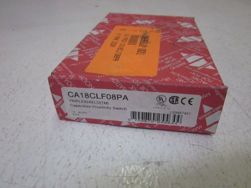 CARLO GAVAZZI CA18CLF08PA CAPACITIVE PROXIMITY SWITCH *NEW IN A BOX*