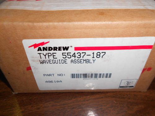 Andrew 55437-187 Flanged Waveguide Assembly NIB