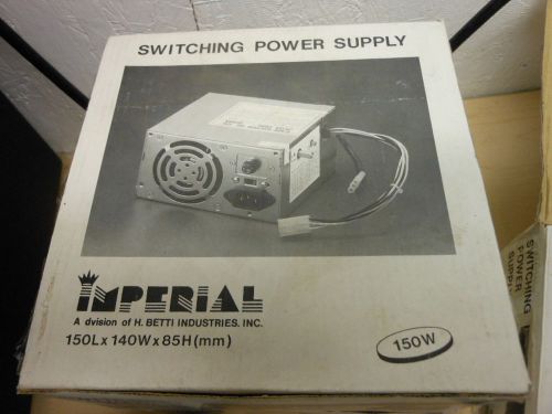 NEW SWITCHING POWER SUPPLY AC/DC