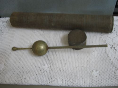 Antique Nautical Water Density Gauge Instrument metal ??? Adjustable Ball &amp; Post
