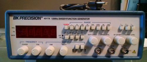 B&amp;K PRECISION 4017A 10MHz SWEEP/FUNCTION GENERATOR