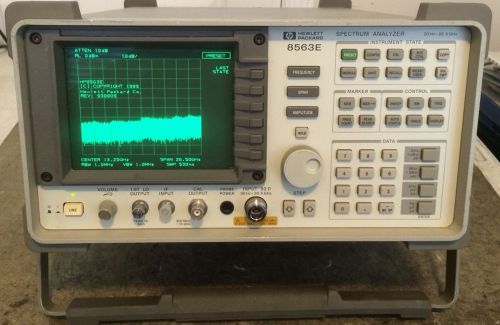 HP 8563E Spectrum Analyzer 30 Hz To 26.5 GHz