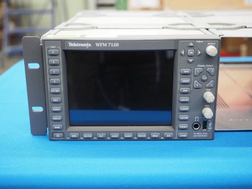 Tektronix wfm7120-ad-dat-eye-hd-phy-sd advanced waveform monitor for sale