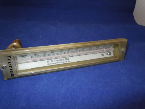 VINTAGE  H.O. TRERICE, CO., DETROIT, MICHIGAN, USED THERMOMETER  30-240 degree
