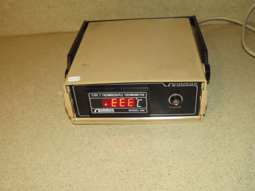 Omega model 650 type t thermocouple thermometer for sale