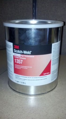 3m scotch-weld 1357 neoprene contact adhesive - 1 gallon -  light yellow for sale