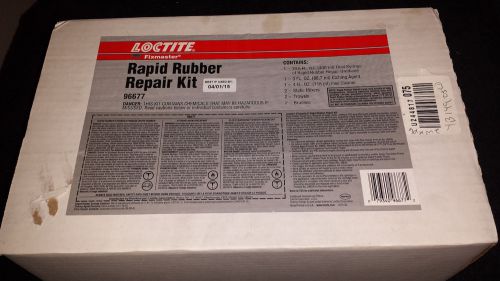 LOCTITE 96677 Rapid Rubber Repair Kit, 400mL, Black, Urethane