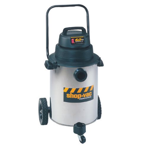 SHOP-VAC Industrial Super Quiet All Purpose Vac Horsepower: 6.25 HP Stainless St