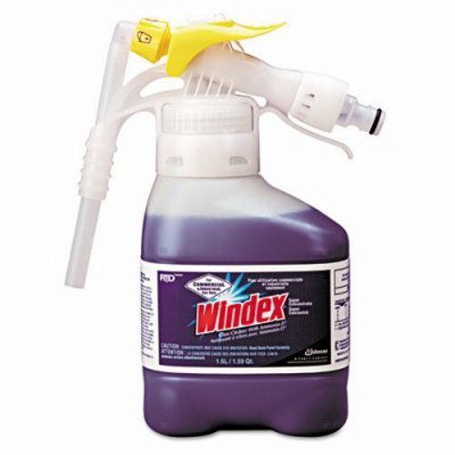 Windex Concentrate Glass Cleaner with Ammonia-D, 50.7oz Bottle (DVO3481049)