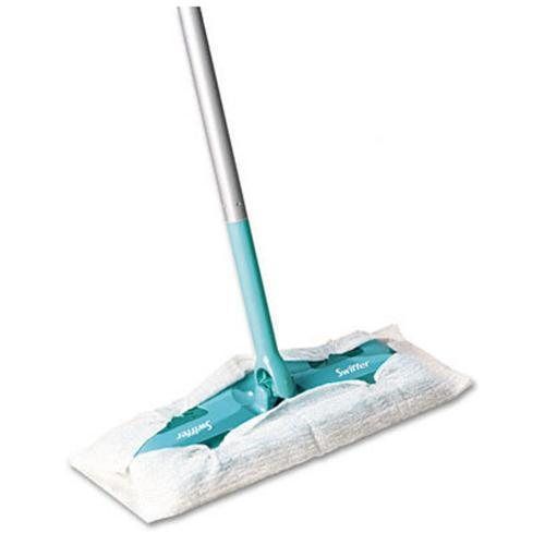 Swiffer® mop, 10&#034; wide mop, green, 3/carton 09060ct for sale