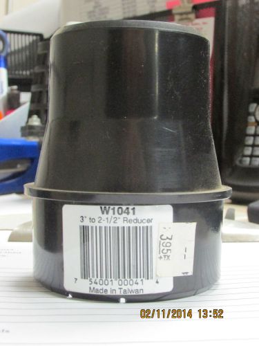 Plastic 3&#034; - 2 1/2&#034; Reducer / Dust Collection / Woodstock  #W1041