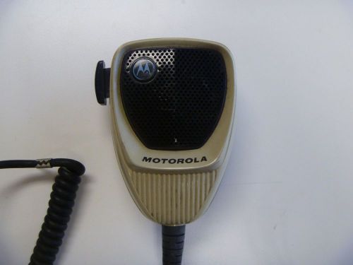 Motorola Hand Microphone  Push to Talk  Super Deal!