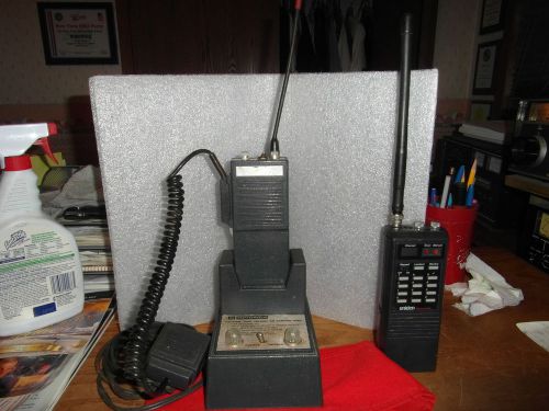 Motorola  HT-220 Walkie-Talkie with Charger and Uniden Bearcat BC55XLT for parts