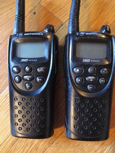 2 Motorola XTN model XU2600 radios - Head unit only