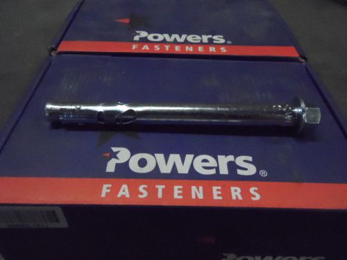 2 boxes power fasteners lok-bolt 1/2&#034; x 5-1/4&#034; anchor sleeve qty 50 for sale