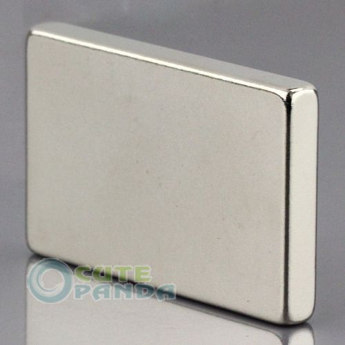1pc Strong Block Cuboid Neodymium Magnet 40 x 25 x 5mm Rare Earth Neo N50