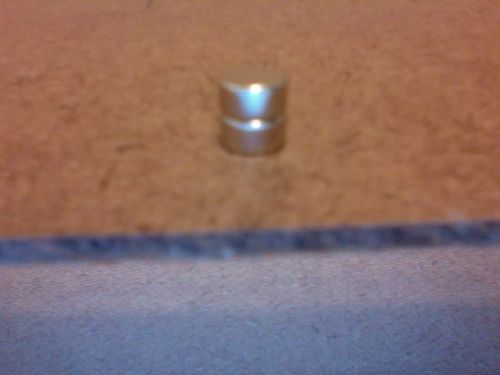 2 n52 neodymium cylindrical (1/4 x 1/8) inch cylinder magnets. for sale