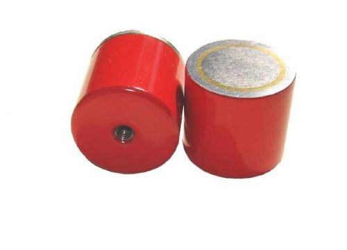 2 pcs of  alnico pot magnets, 0.750&#034; dia x 0.820&#034; thick, m6 threaded hole for sale