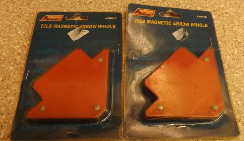 Lot of Two 25Lb Magnetic Arrow Holders by American Tool Exchange- Brand New