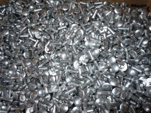 100 aluminum rivets brazier 3/16 x 1/2 sca armour steampunk blacksmith altered for sale