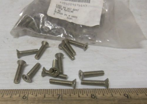 Package of phillips head steel machine screws for sale