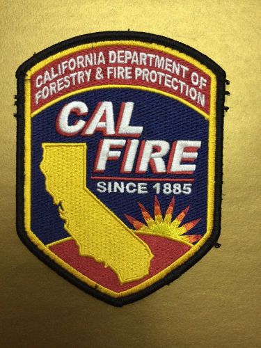 California Department of Forestry Fire Protection PATCH. CAL FIRE SINCE 1885