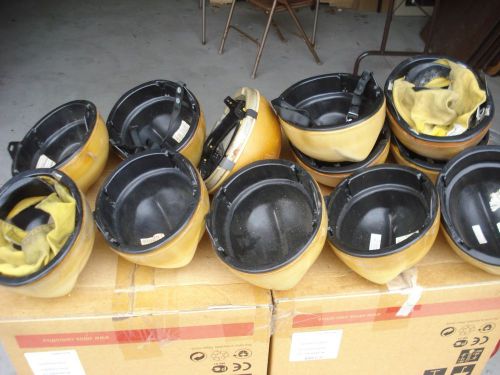 Helmet inner liners lot of 12 chieftain citation firefighter turnout fire gear for sale