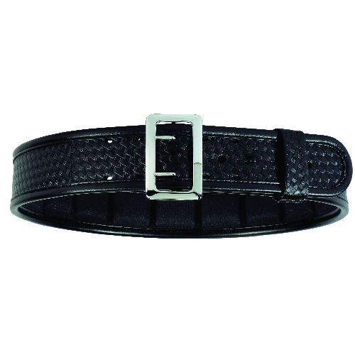 Bianchi bi 22222 black plain accumold elite sam browne duty belt 38&#034; waist for sale