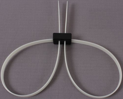 Plastic double d-loop high tension disposable restraints (10 pack) for sale