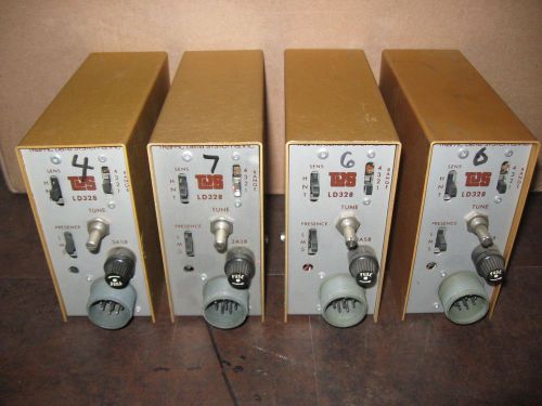 Lot of 4 Traffic Data Systems TDS LD328 Loop Detector