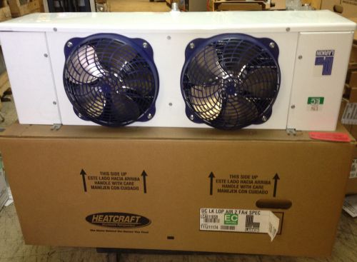 New Air Defrost 2 Fan Walk In Cooler Evaporator 11,000 Btu&#039;s 404A TXV EC motors