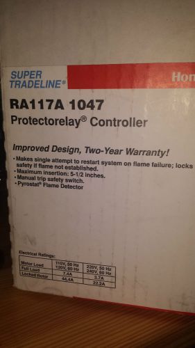 **honeywell protectorelay controller  ra117a 1047 for sale